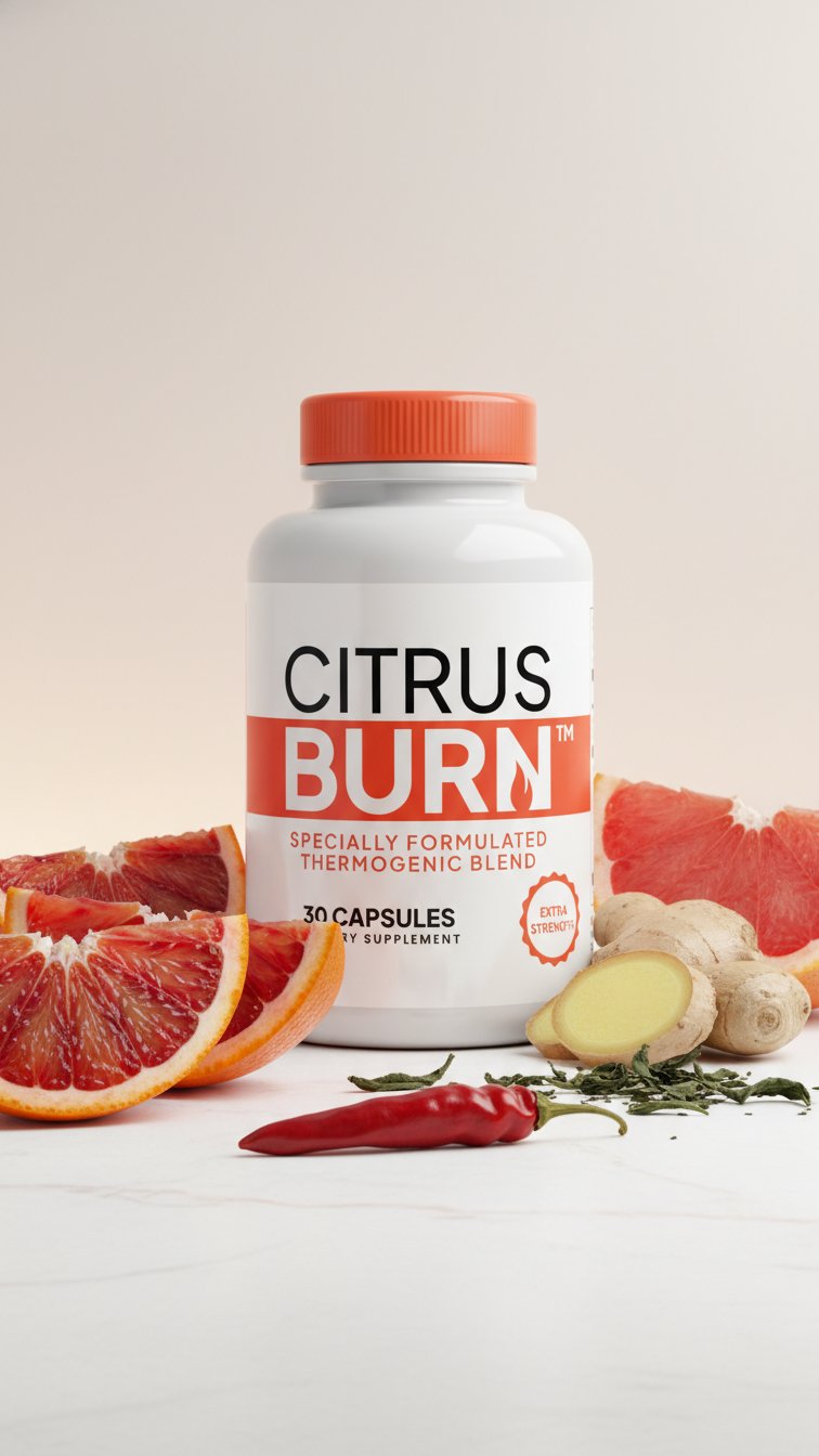 CitrusBurn thermogenic supplement with natural ingredients
